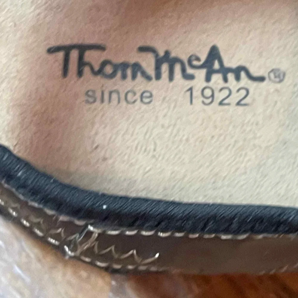 Thom McAn Daniel MemoTech Beach Activewear Sandals Men's 9 Dark Brown & Black